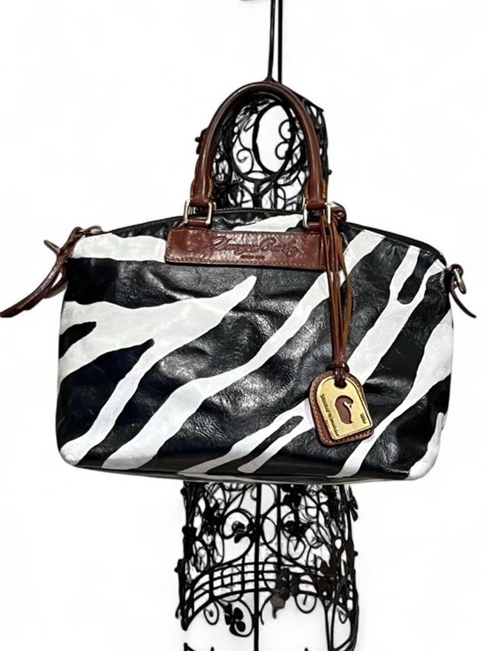 Dooney & Bourke Handbags - Dooney and Bourke Juliette Zebra Print satchel